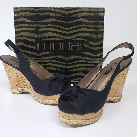 Moda Shoes - MODA HEATHER WEDGE SHOE